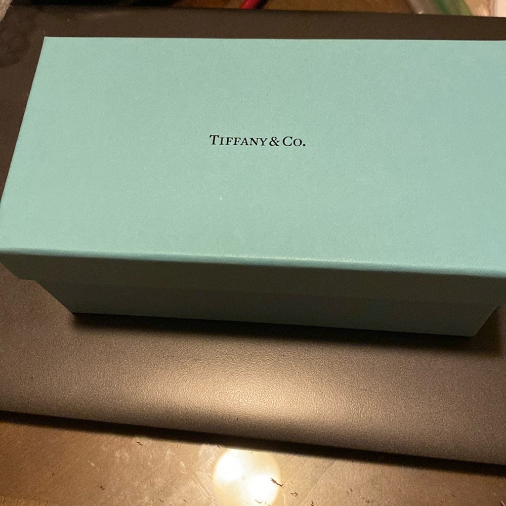 Tiffany & Company Authentic Empty Sunglasses Box with authentic papers